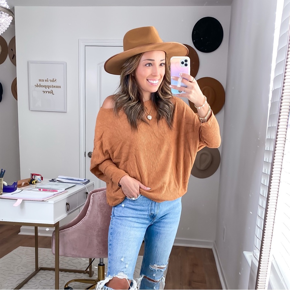 Red Dress Boutique Camel Sweater